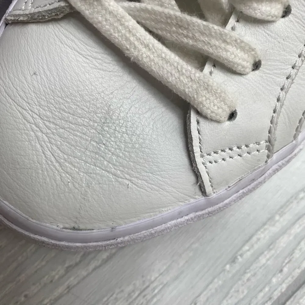 Madewell white leather